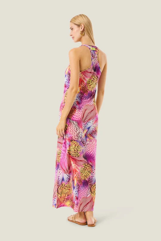 Abito LUNGO PINK BUTTERFLY