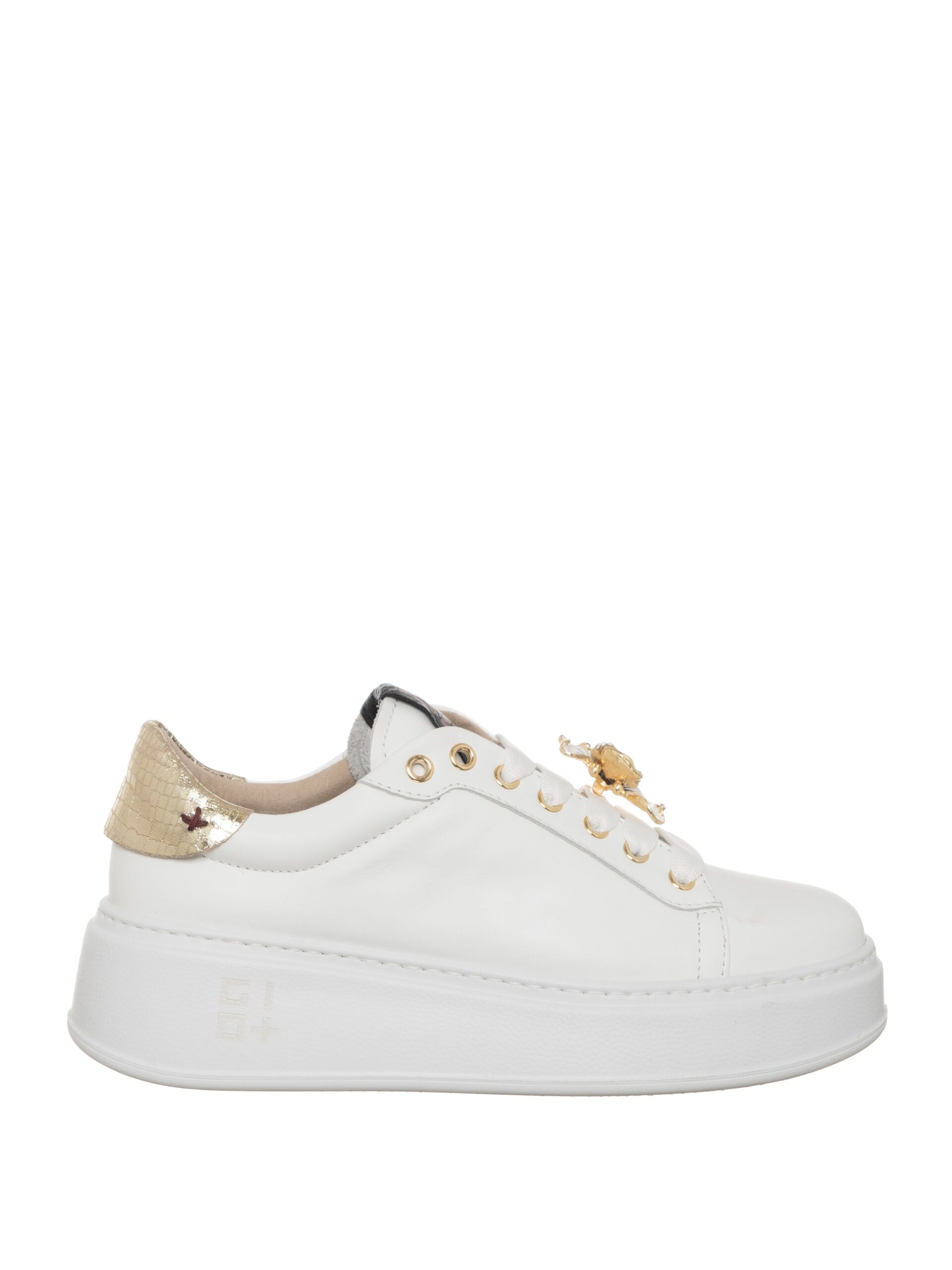 Sneakers COMBI WHITE/KOKKINO
