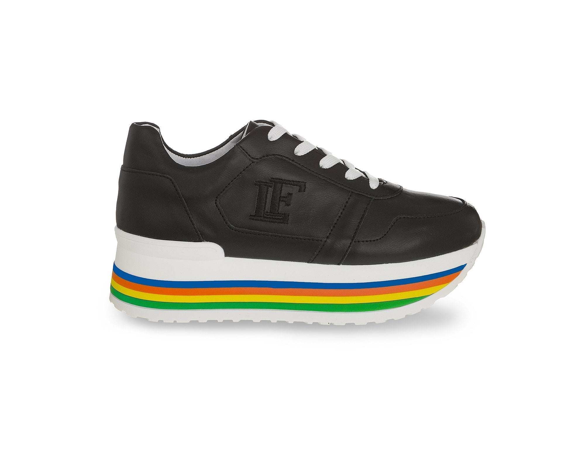 Scarpe La Fille Des Fleurs In Pelle - Tacco Con Plateau, Stringate, Fatte In Italia - Foto 13