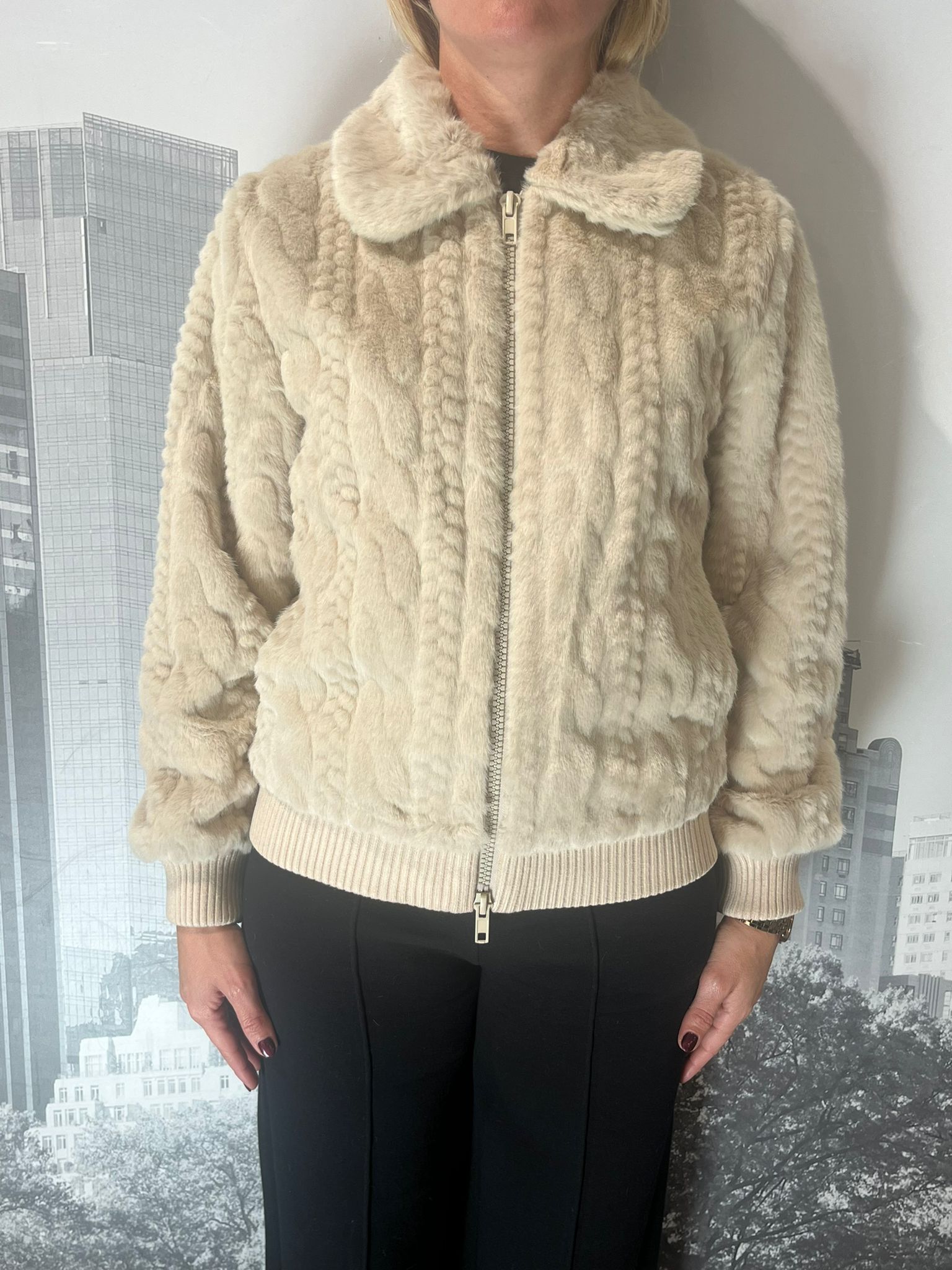 Giubbino Eco Pelliccia