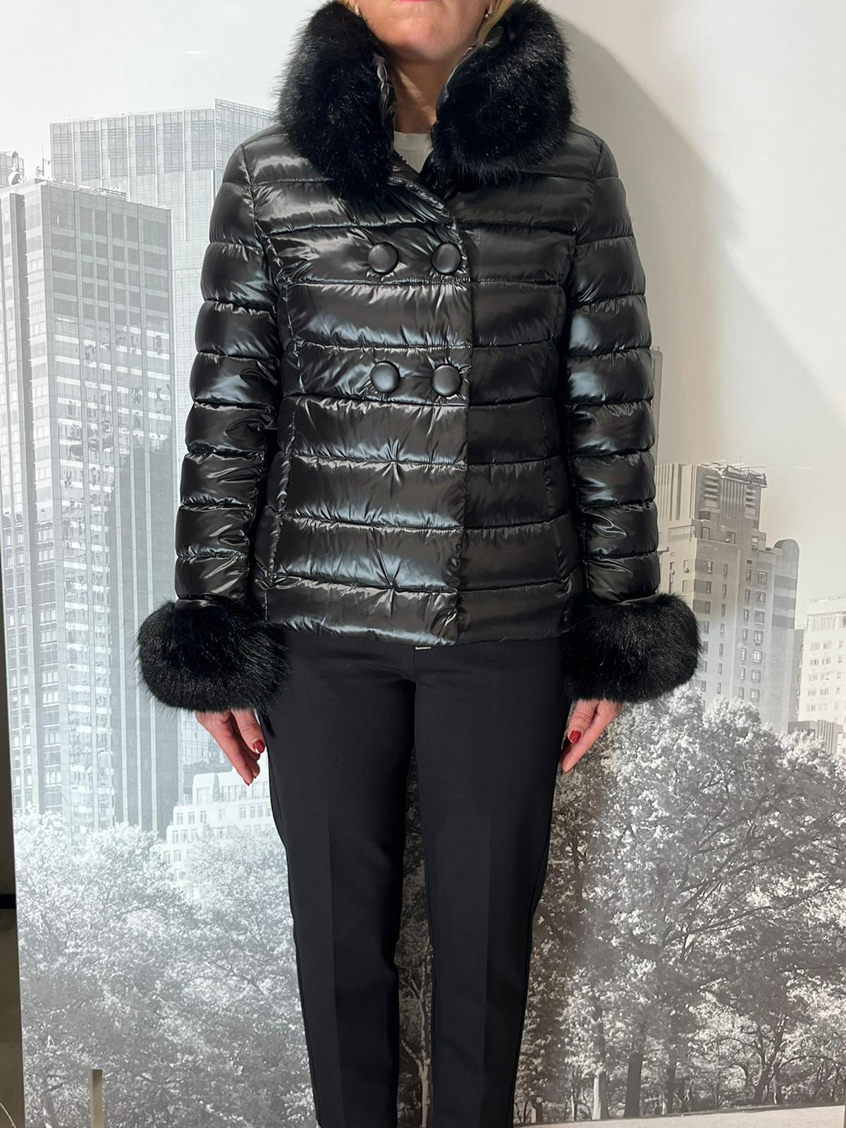 Piumino doppiopetto corto lux