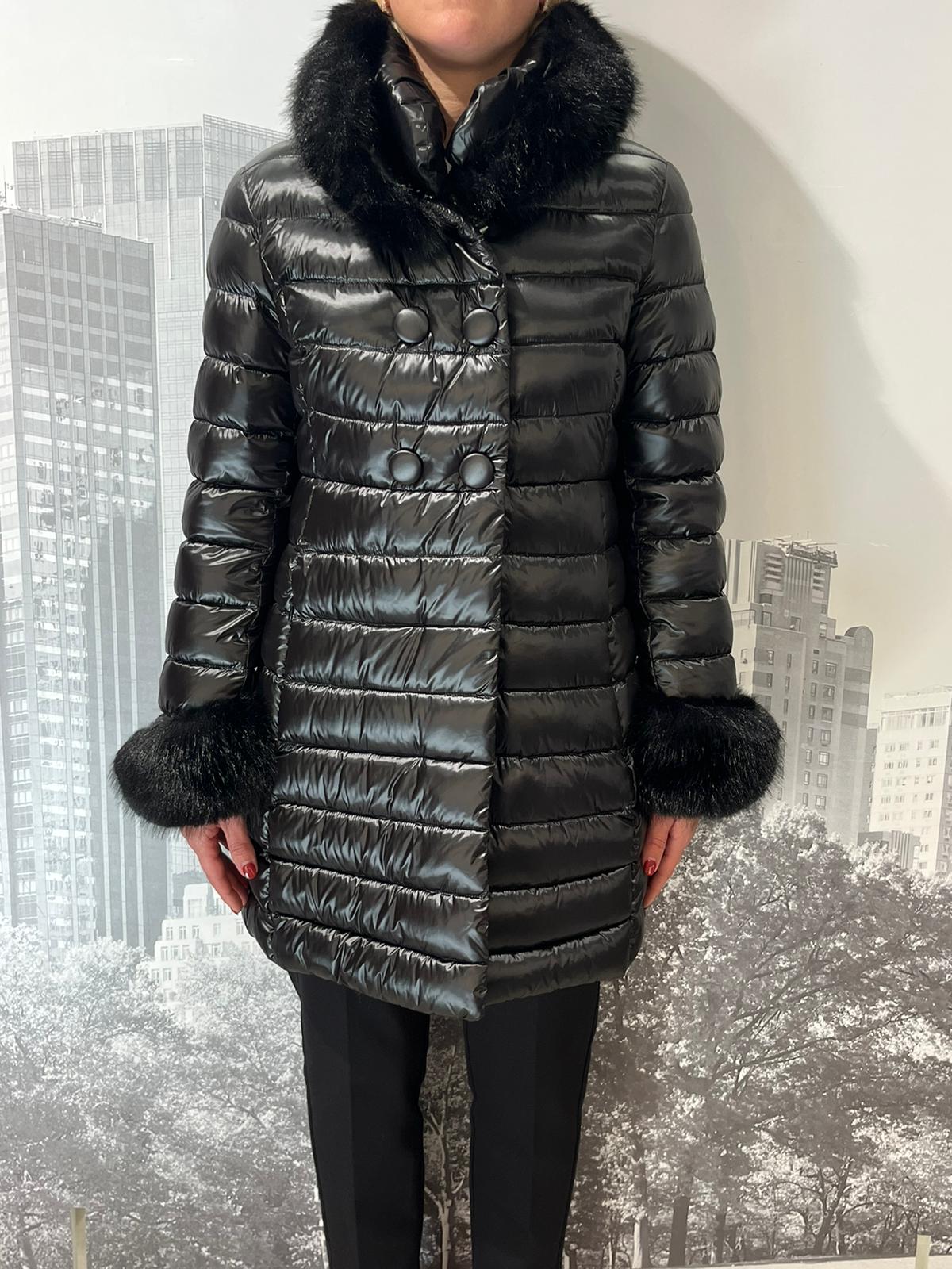 Piumino doppiopetto lungo lux