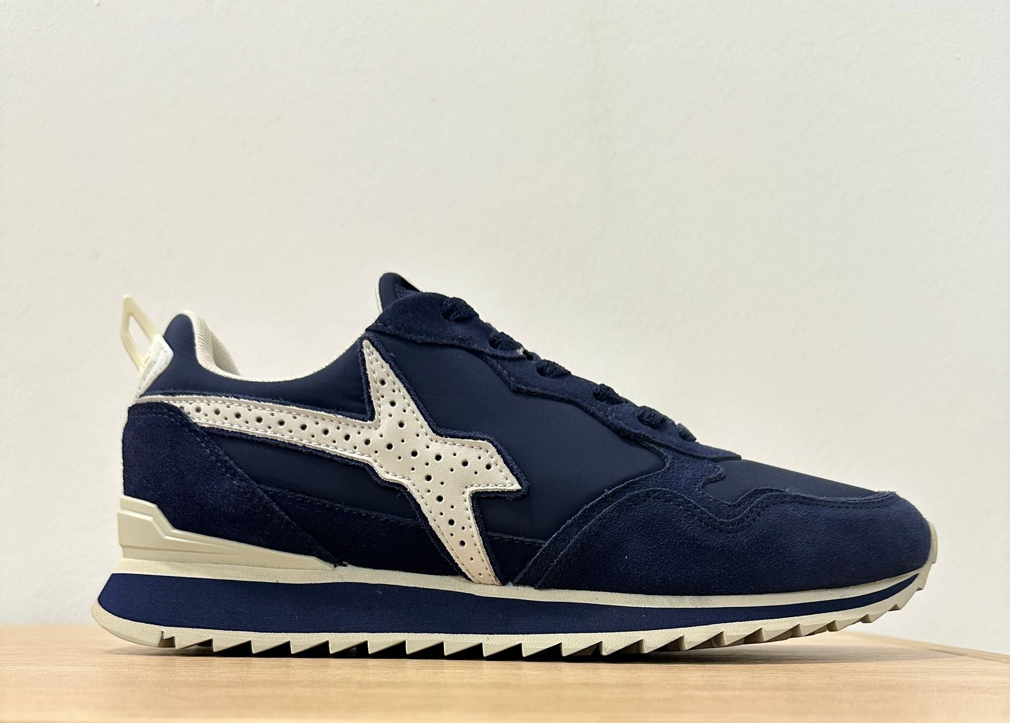 Sneakers JET-M. SUEDE/NYLON/DOTS LOGO