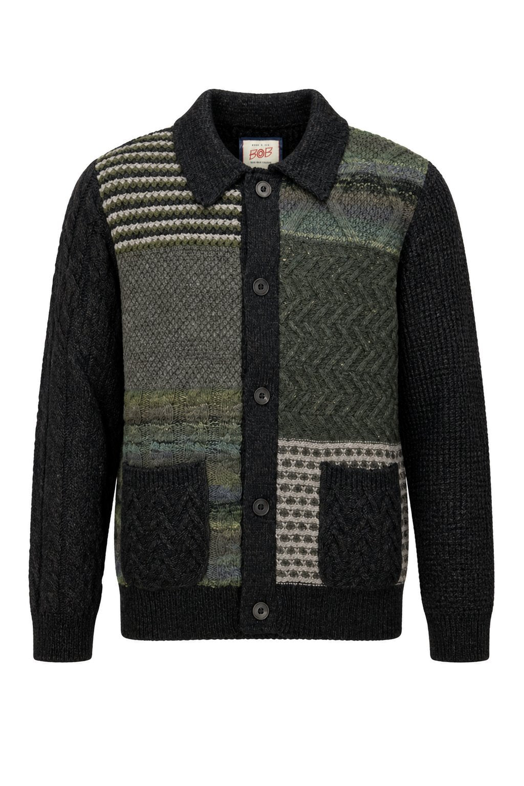 Giubbotto Maglia Patchwork JAYR
