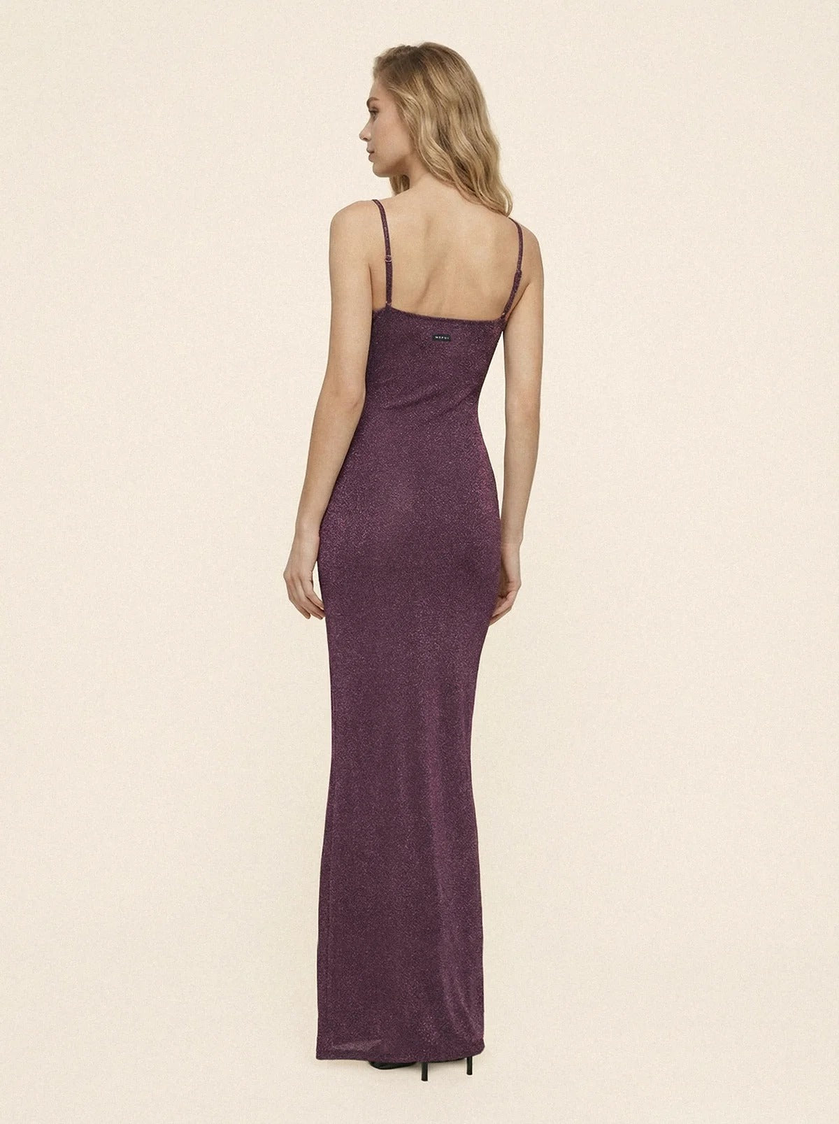 Vestito Lungo Donna Me Fui Bordeaux