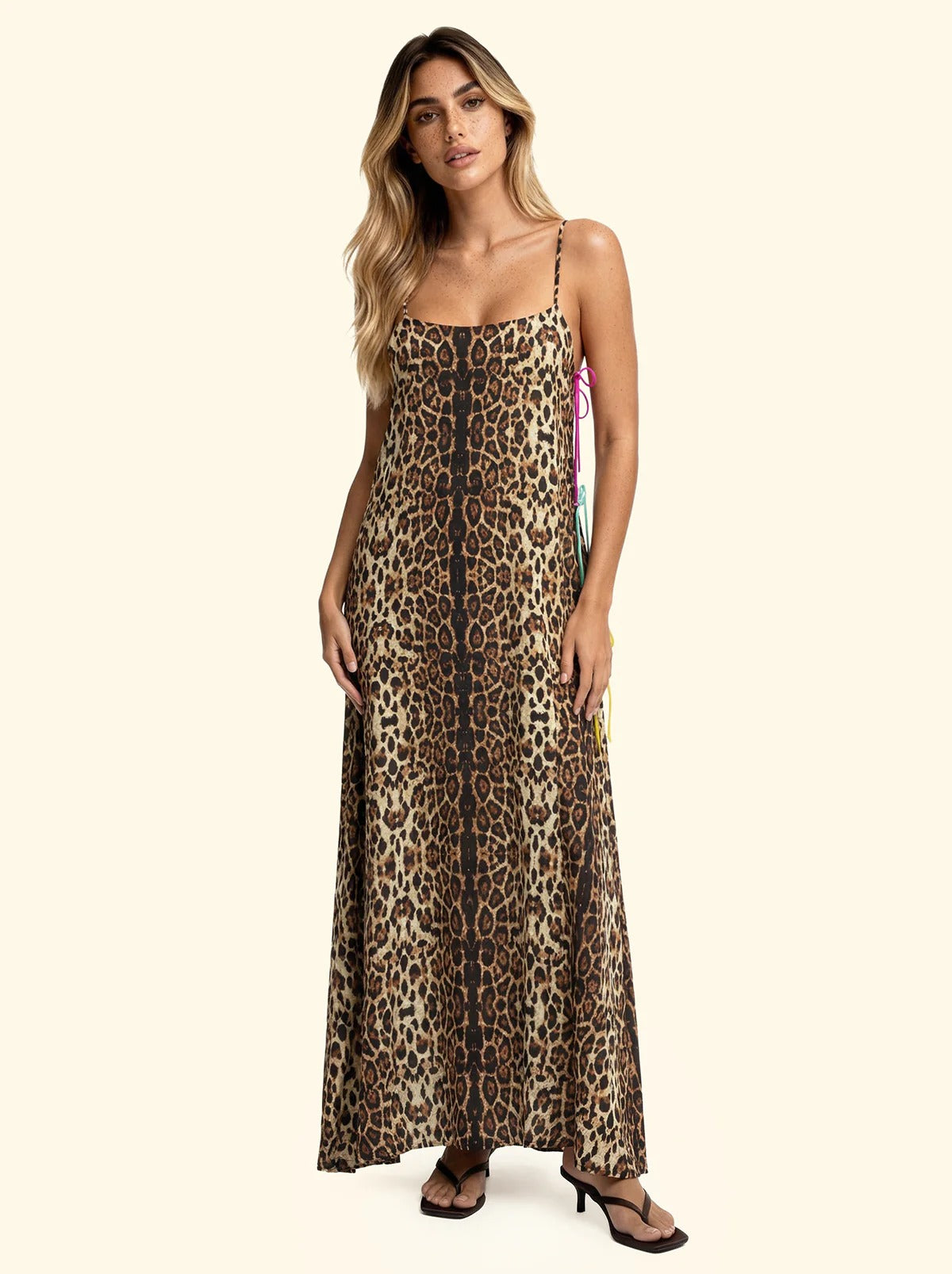 Vestito Pareo Lungo Donna Fantasia