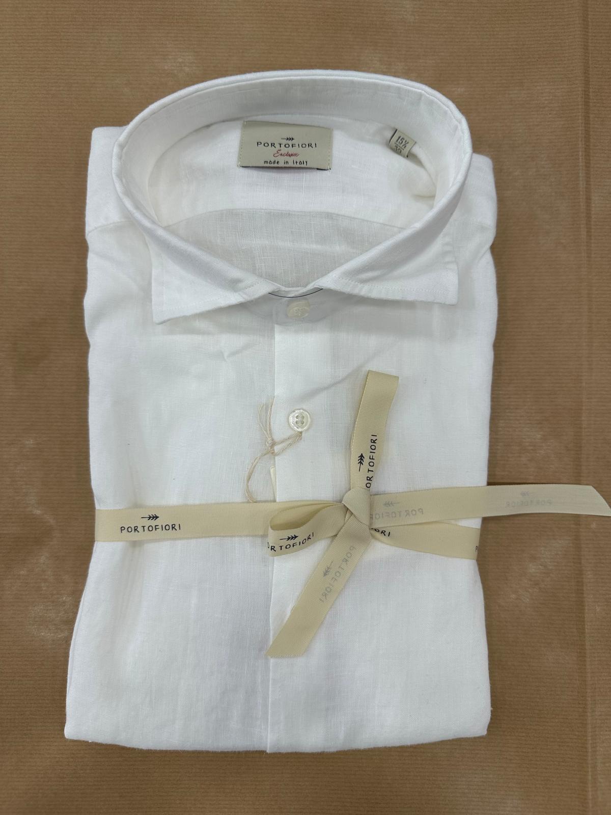 Camicia Lino Comfort Fit