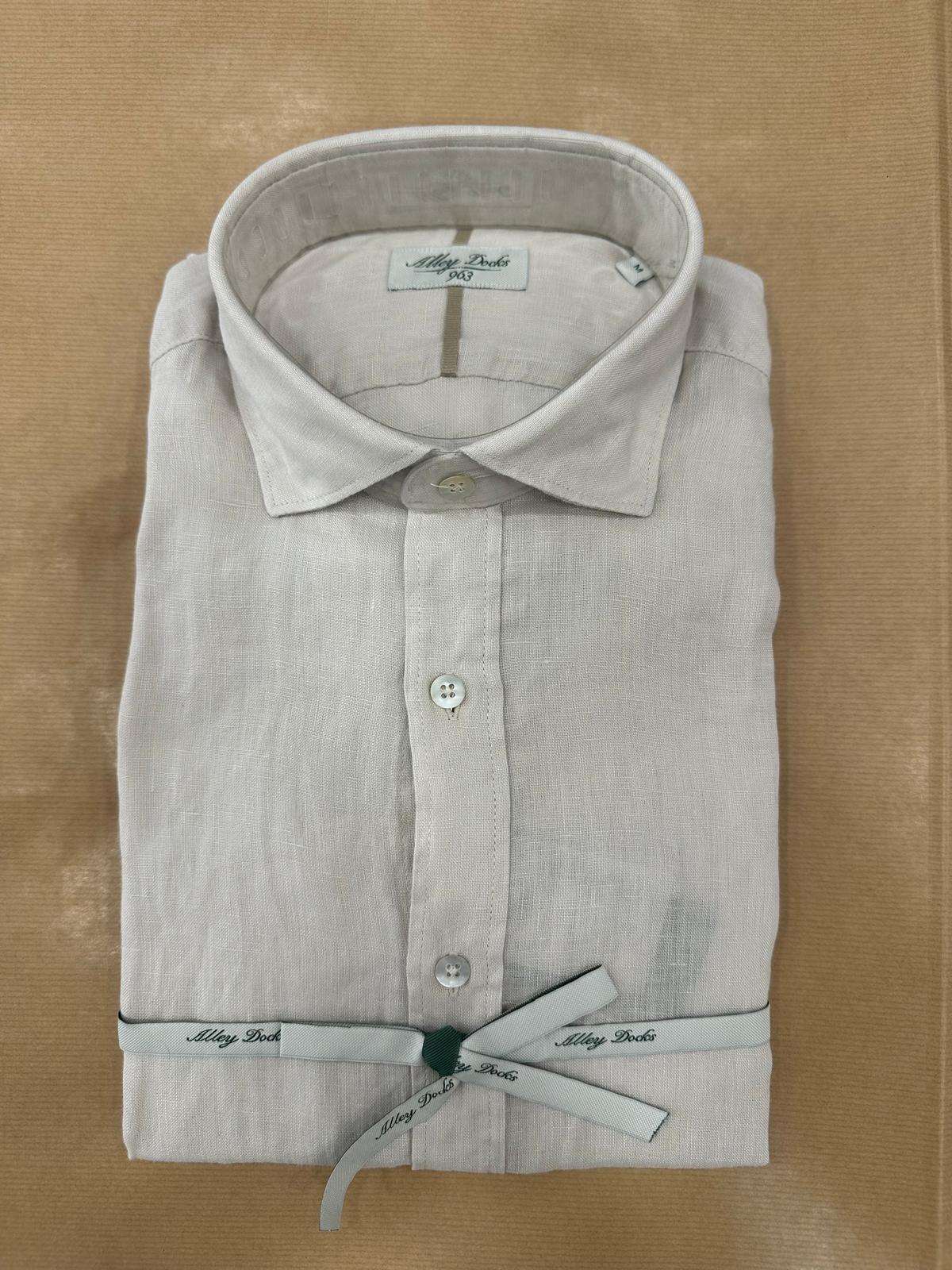 Camicia Collo Francese LINO