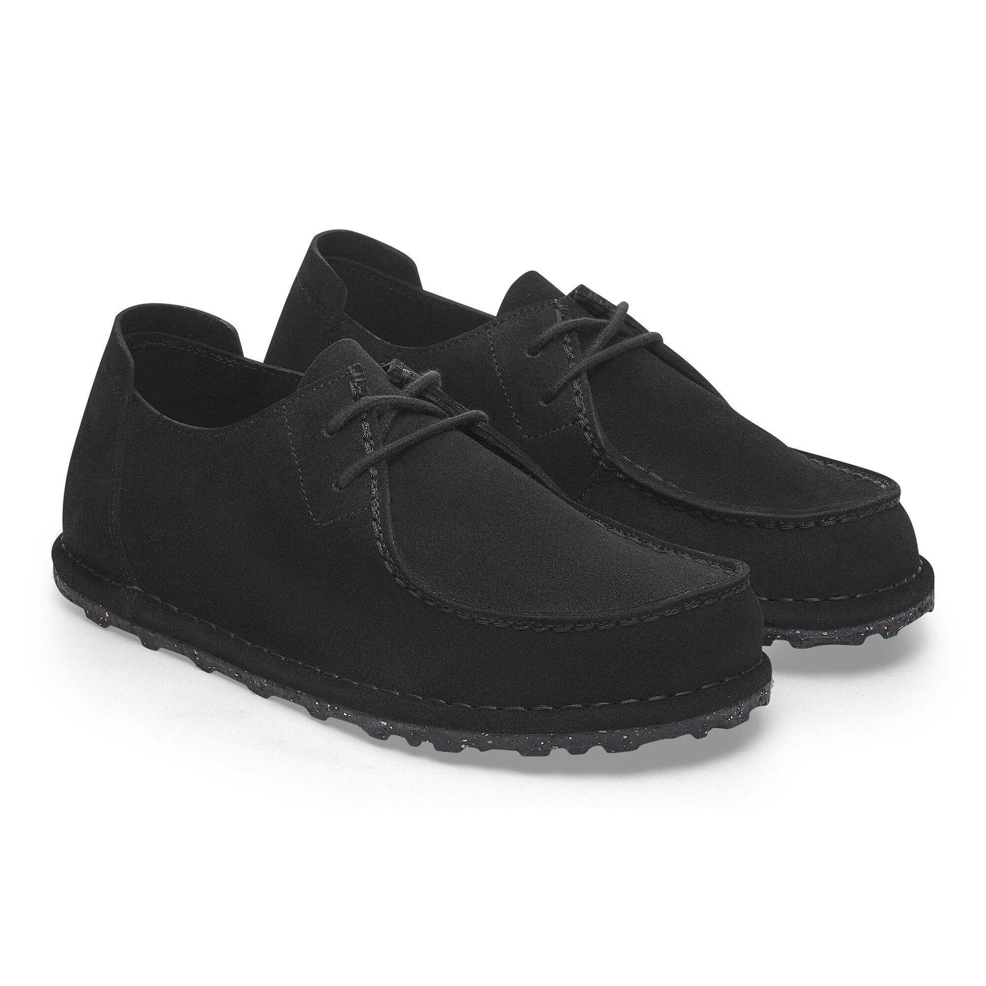 Sneakers Utti Lace Black Suede Leather