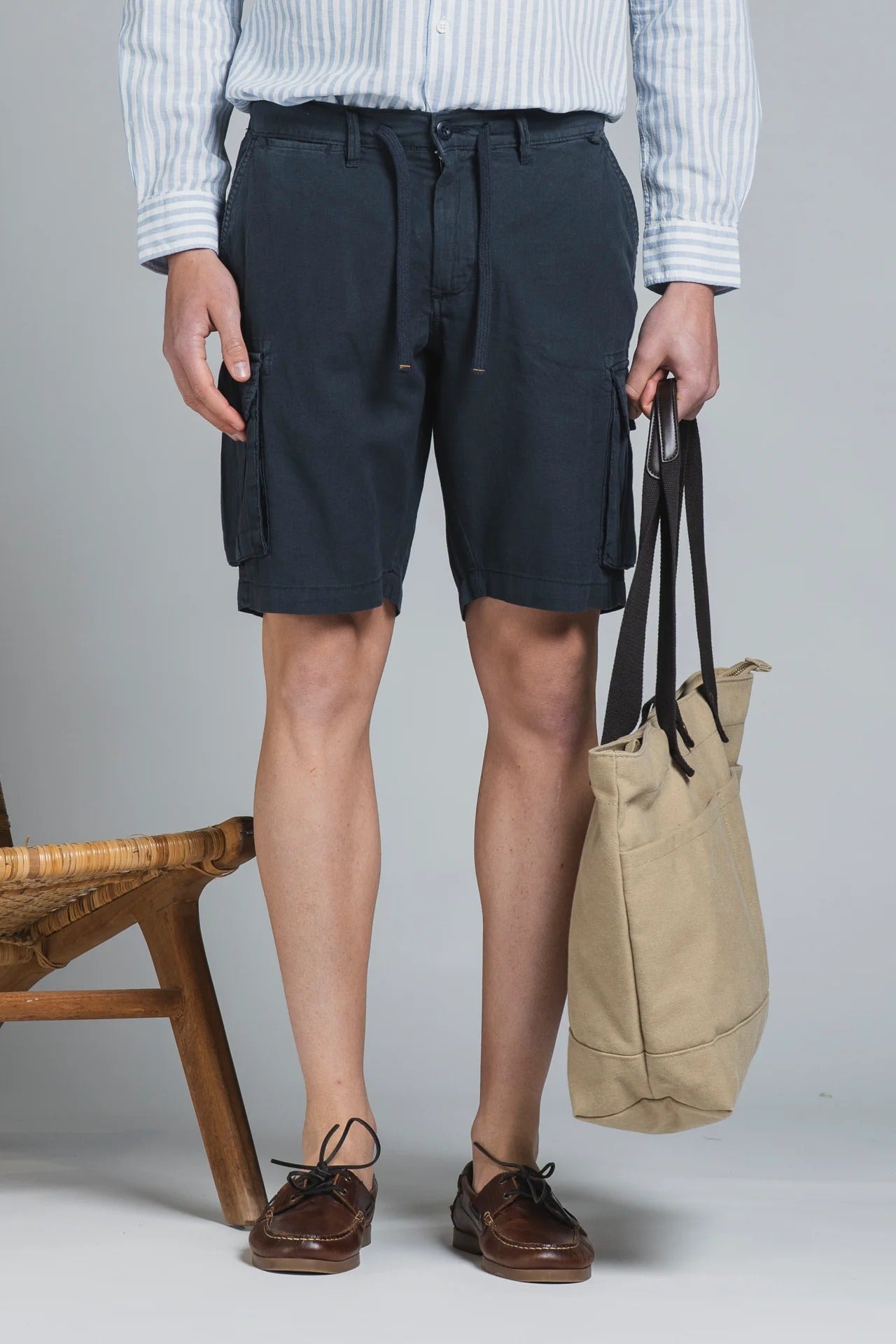 Bermuda Cargo Misto Lino COOPER