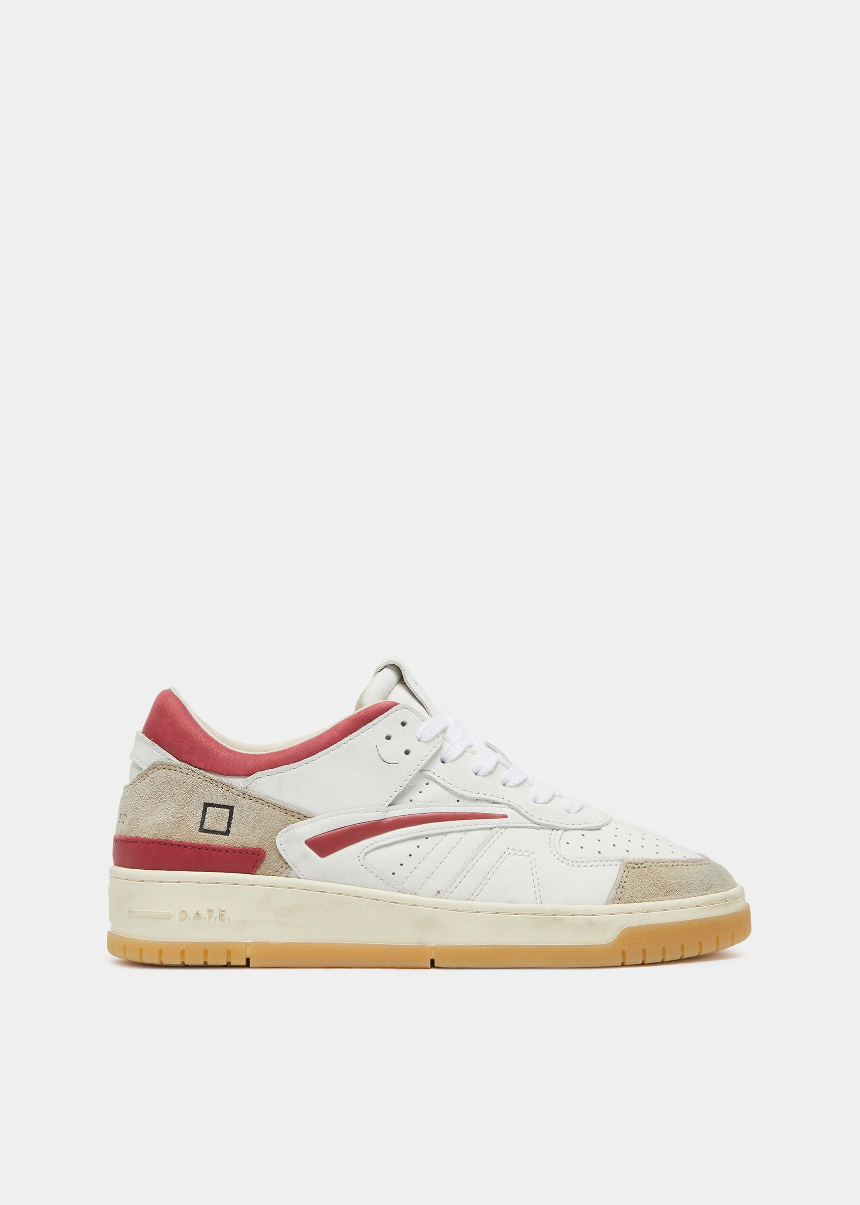 TORNANEO VINTAGE CALF WHITE-RED sneakers