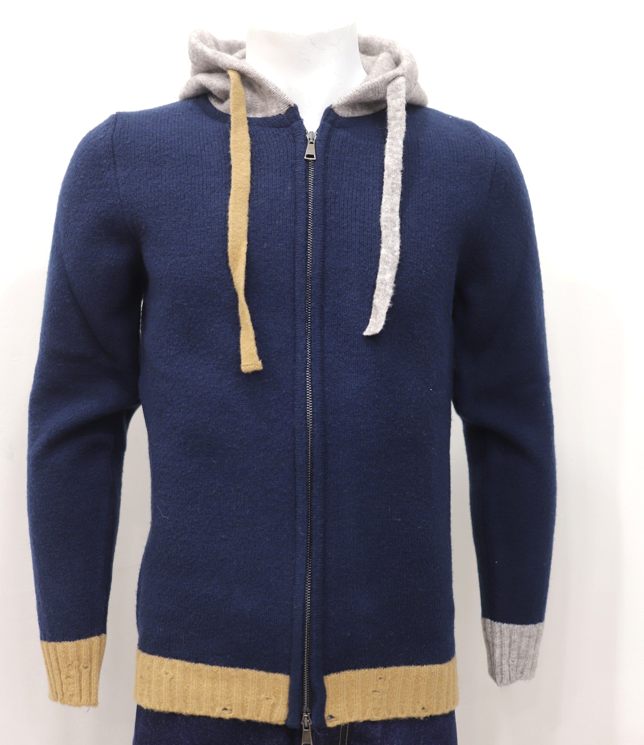 Maglia Full Zip Cappuccio MARS