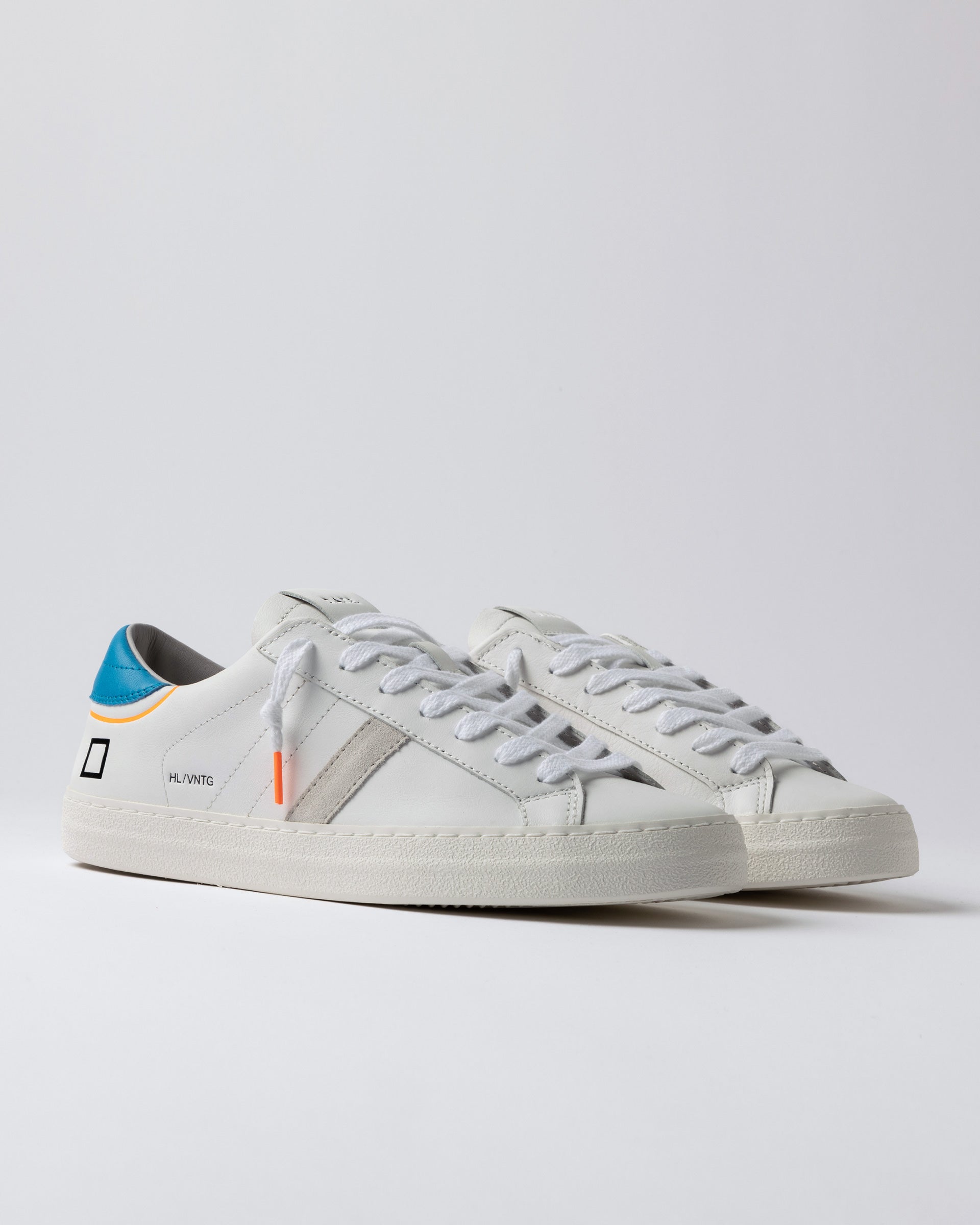 Sneakers HILL LOW VINTAGE CALF WHITE-BLUETTE