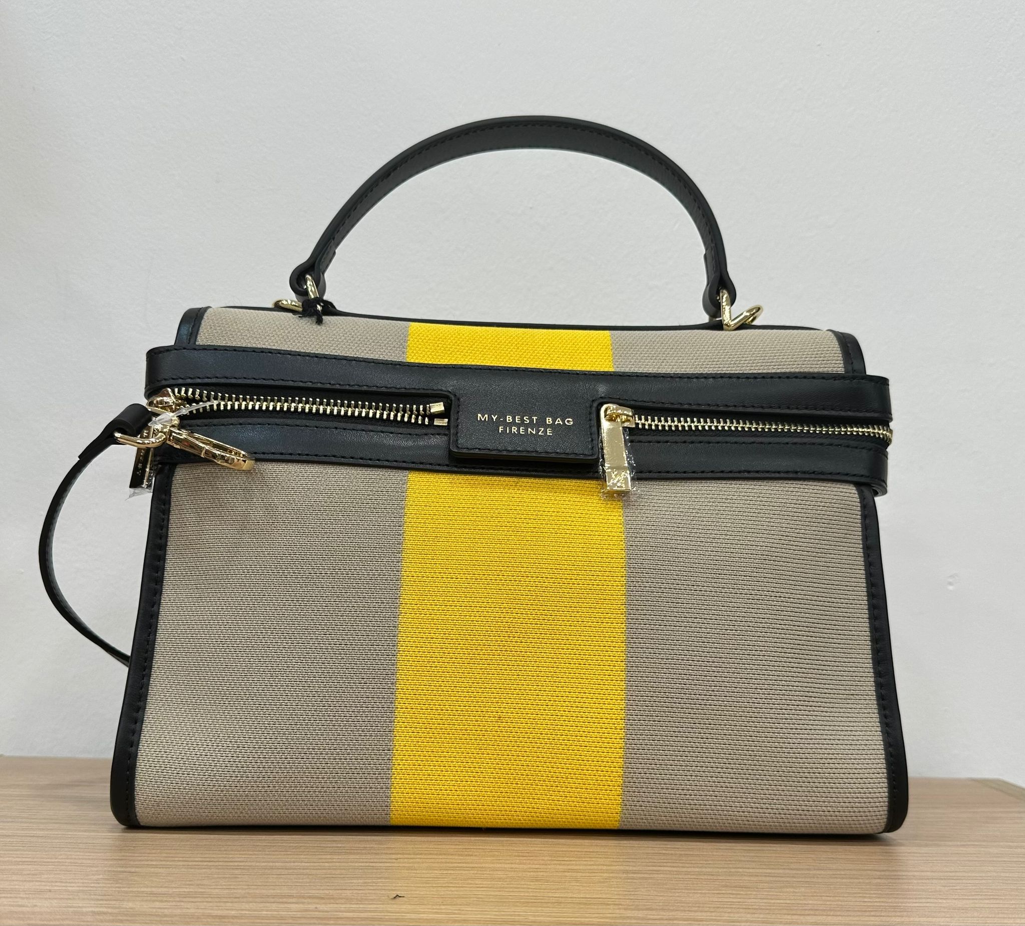 Borsa BAZAAR MINI STRIPE