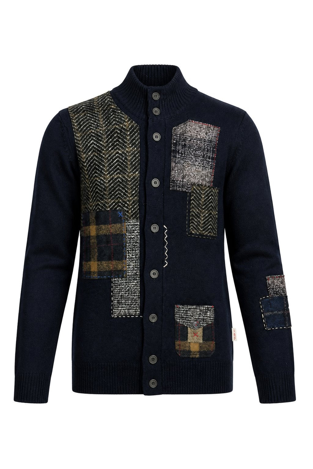 Giubbotto Maglia Patchwork CURT