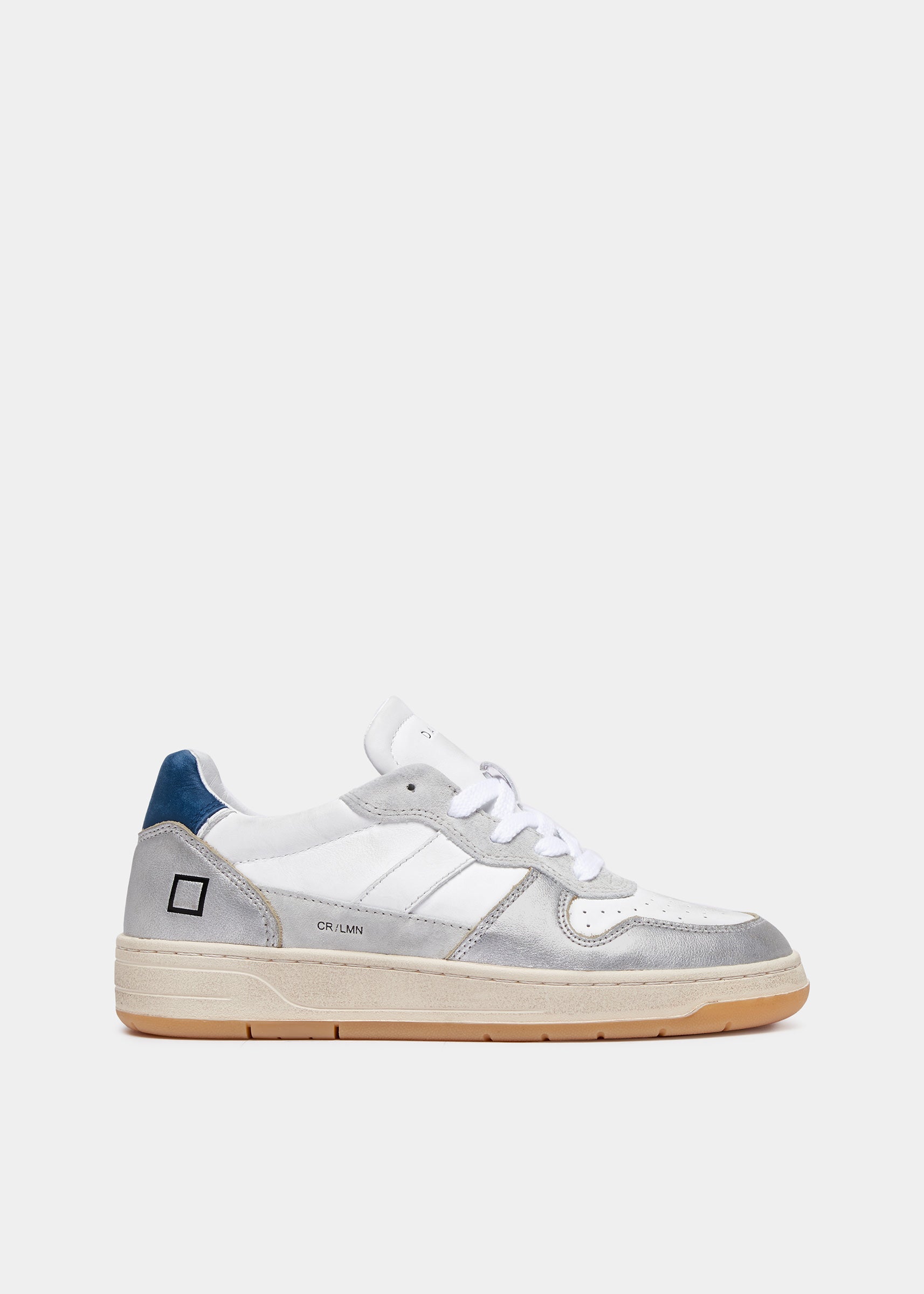 COURT 2.0 LAMINATED WHITE-SILVER sneakers