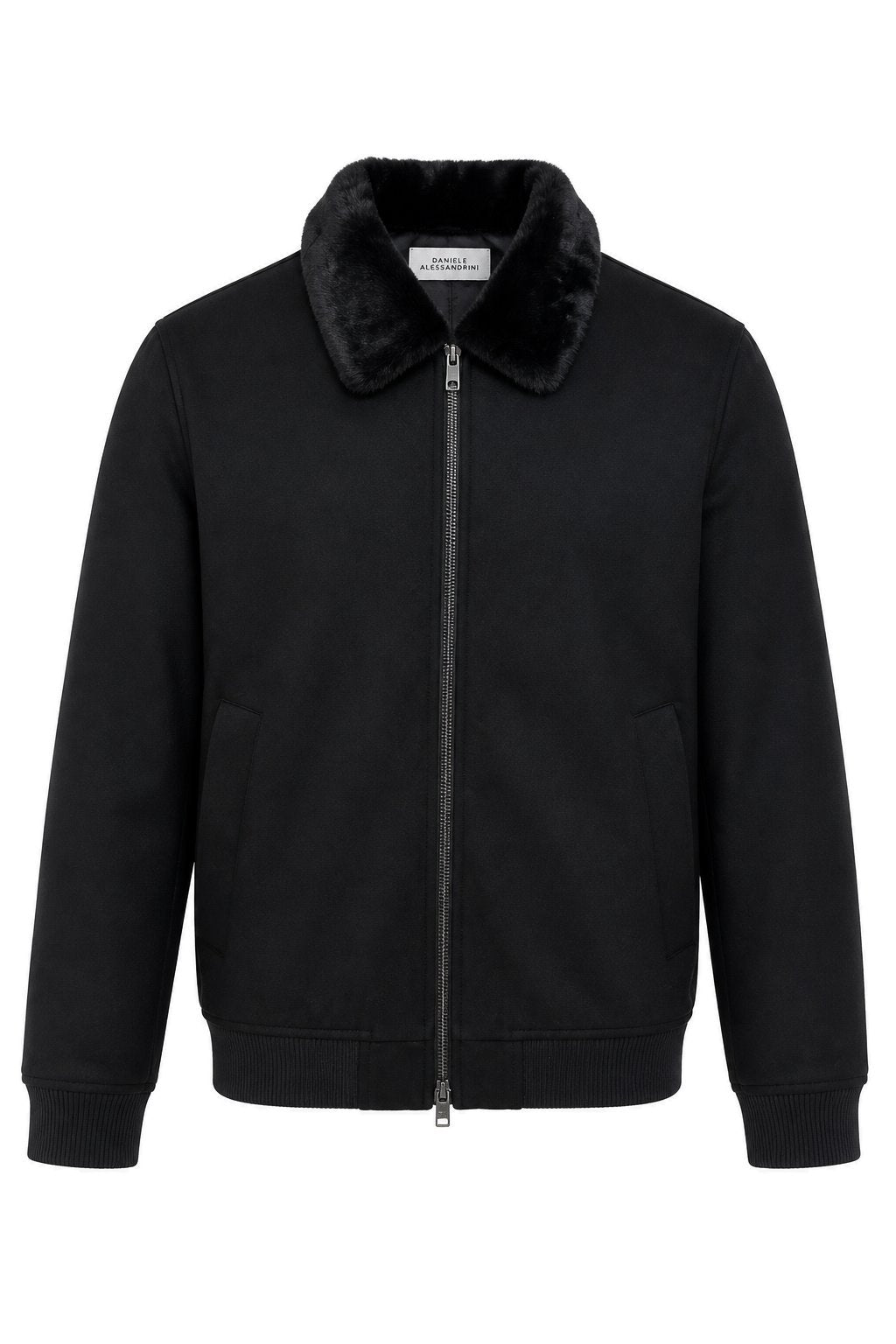 Bomber Lana Collo Eco pelliccia
