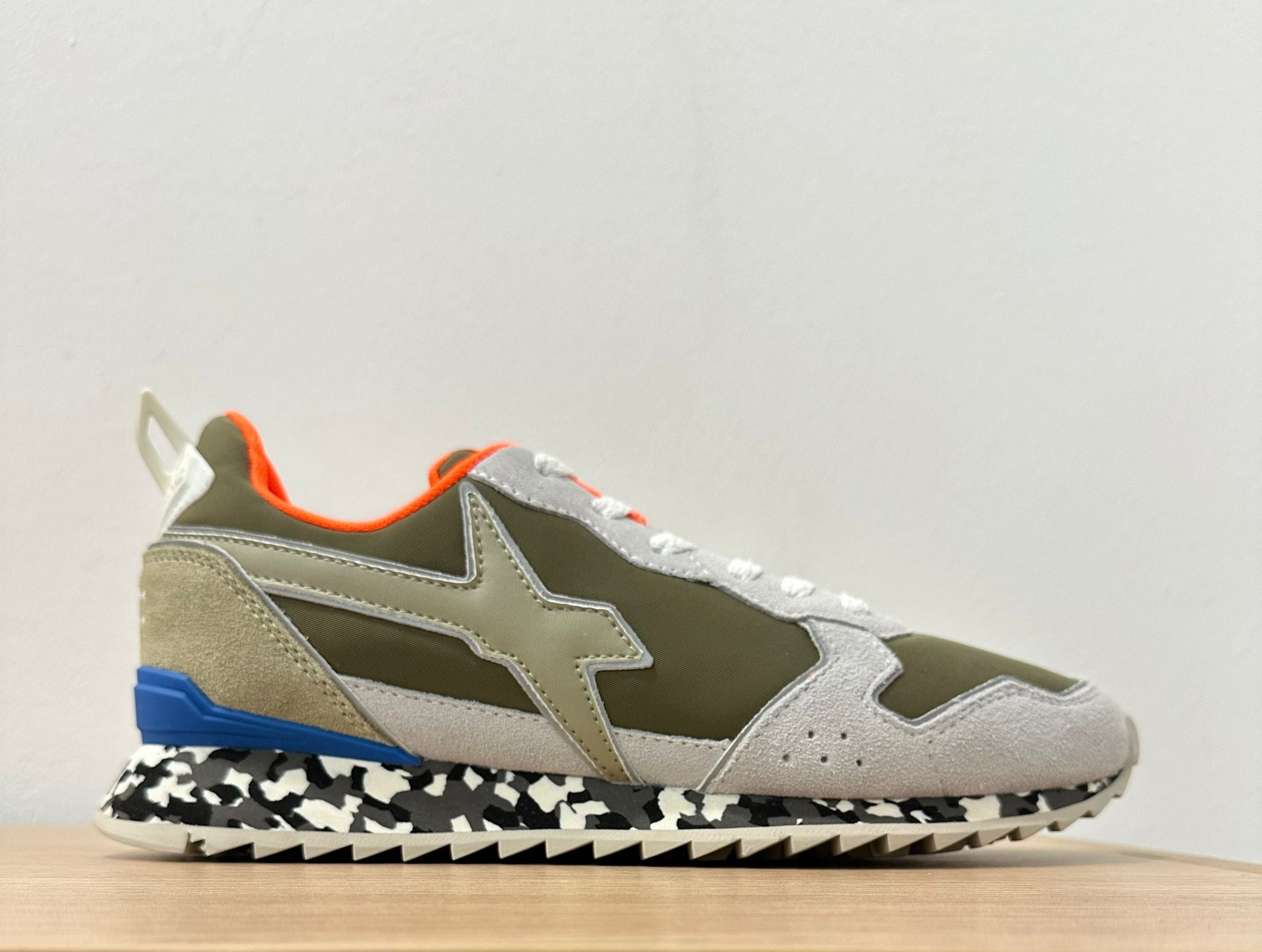 Sneakers JET-M. SUEDE/NYLON/FULL CAMOU