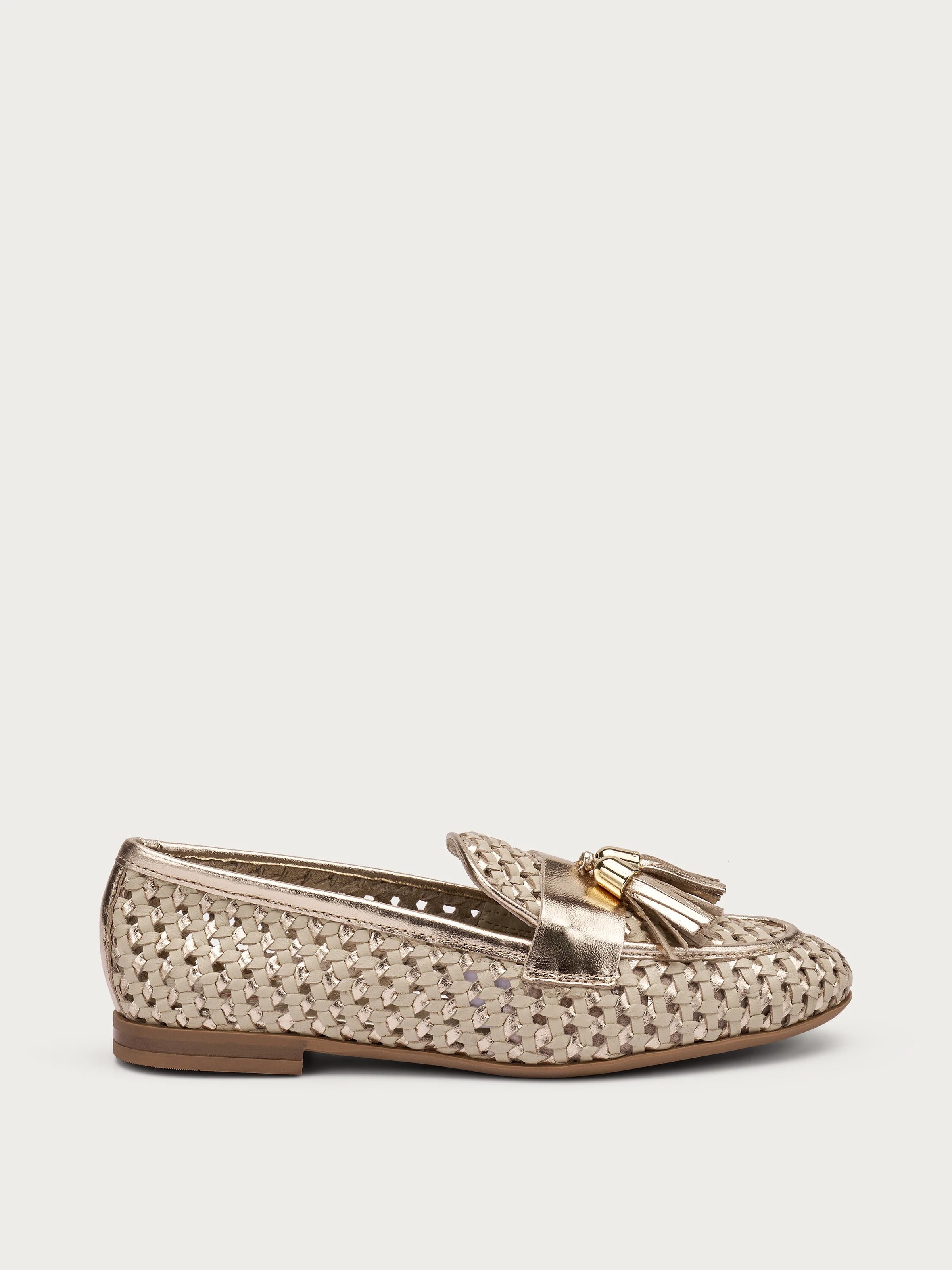 Mocassino Intrecciato Nappine SHINE