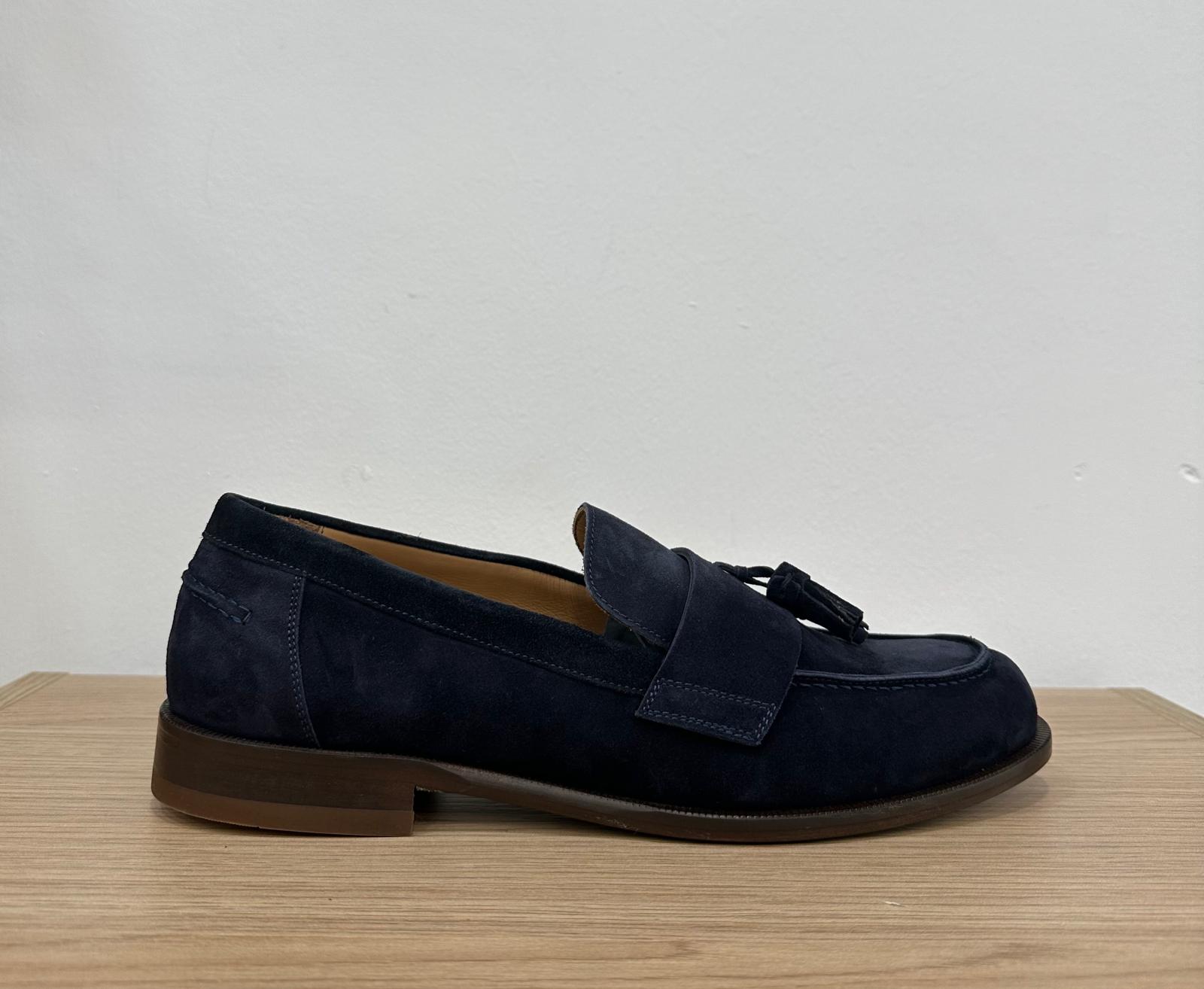 Mocassino Camoscio Nappine