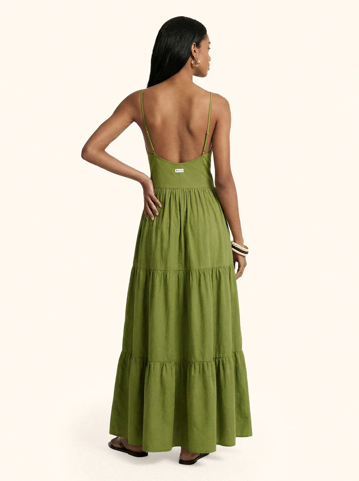 Vestito lungo Donna Me fui Verde Militare