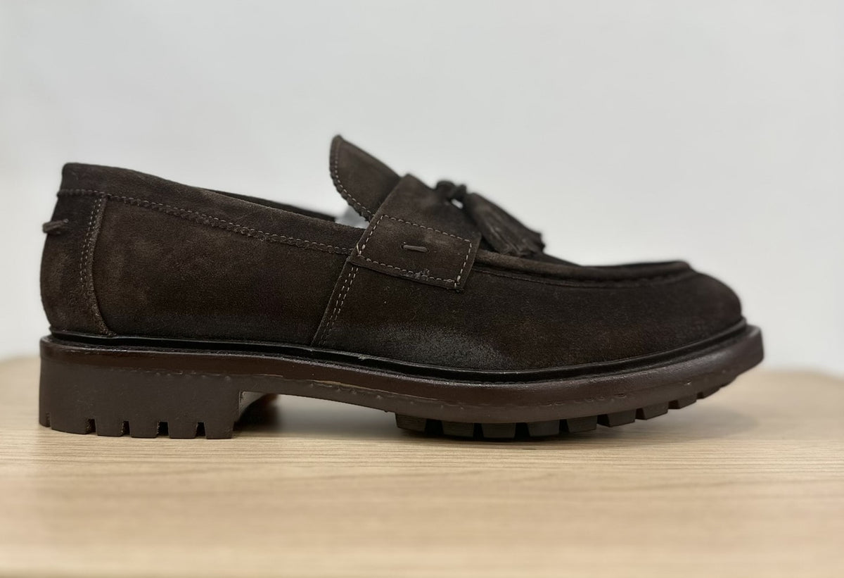 Mocassino Camoscio Nappine