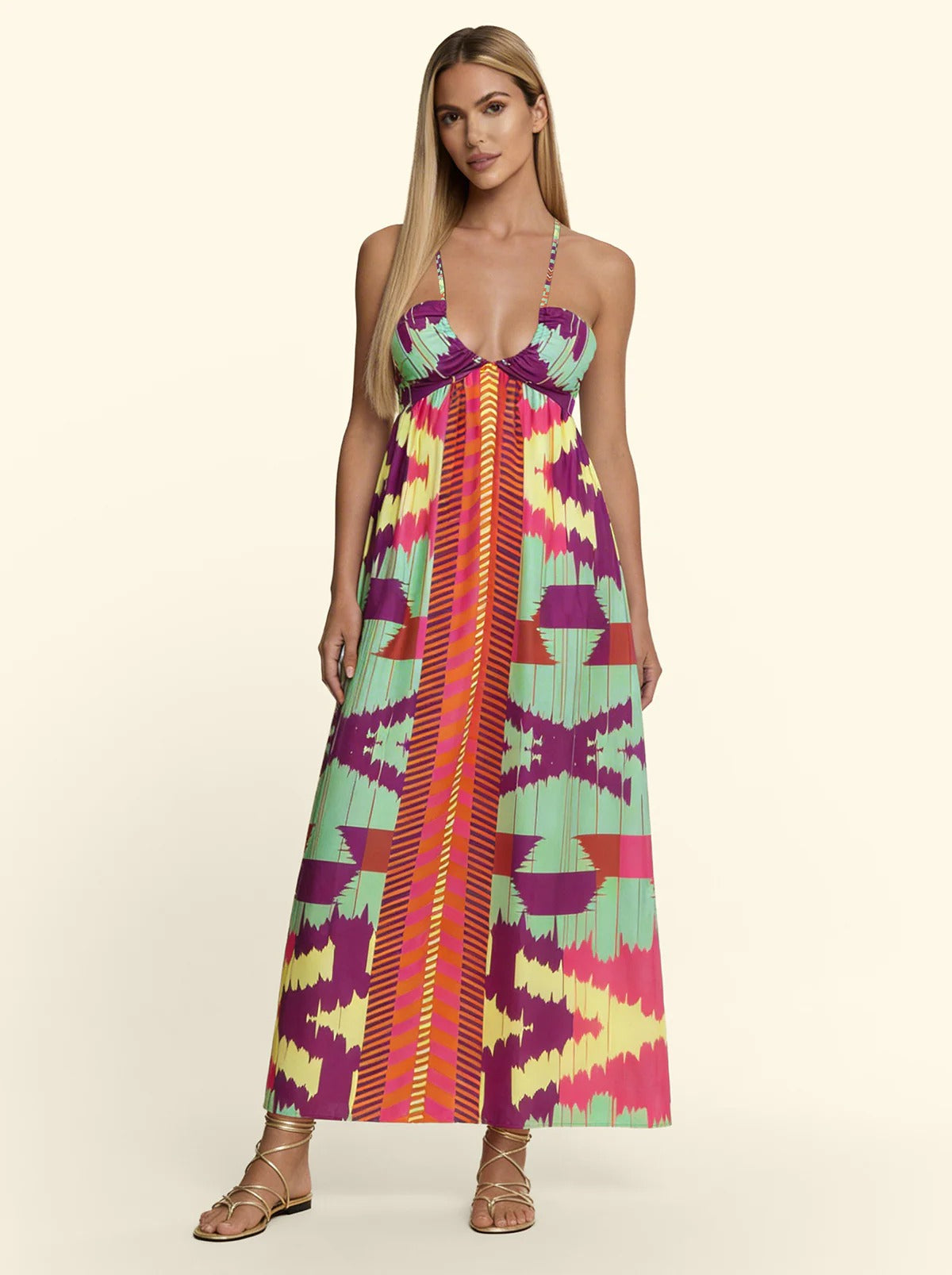 Vestito Lungo Donna F**K Fantasia