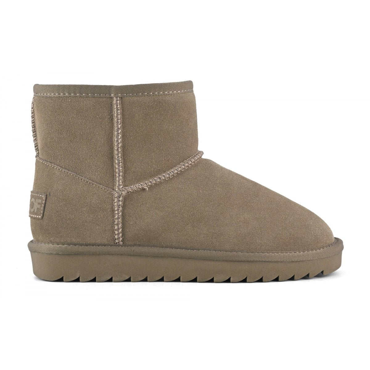 Winter boot in suede