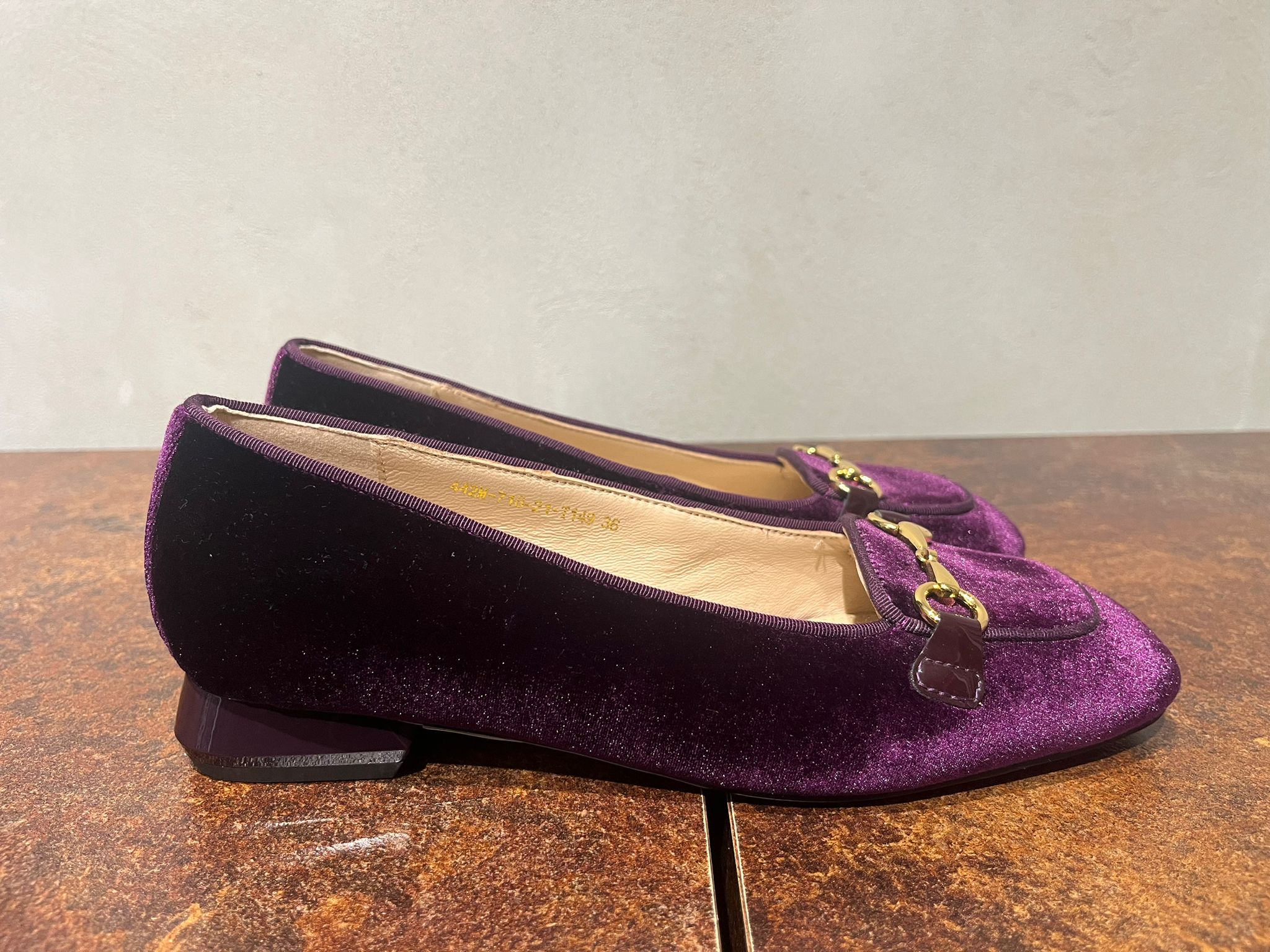 Audrey Velvet Moccasin