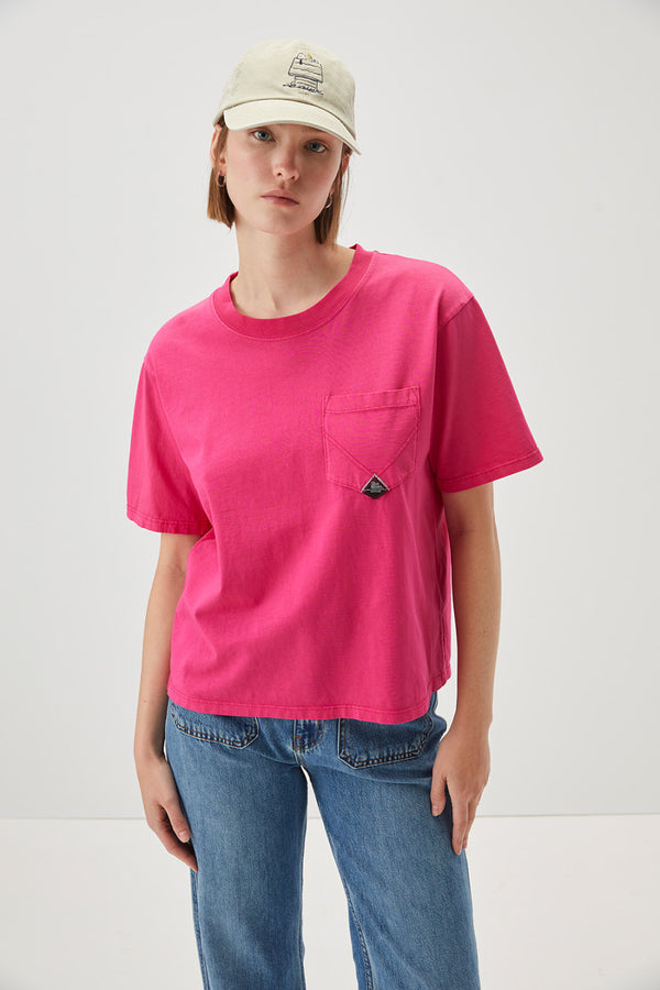 ROY ROGER'S T-Shirt Pocket WOMAN
