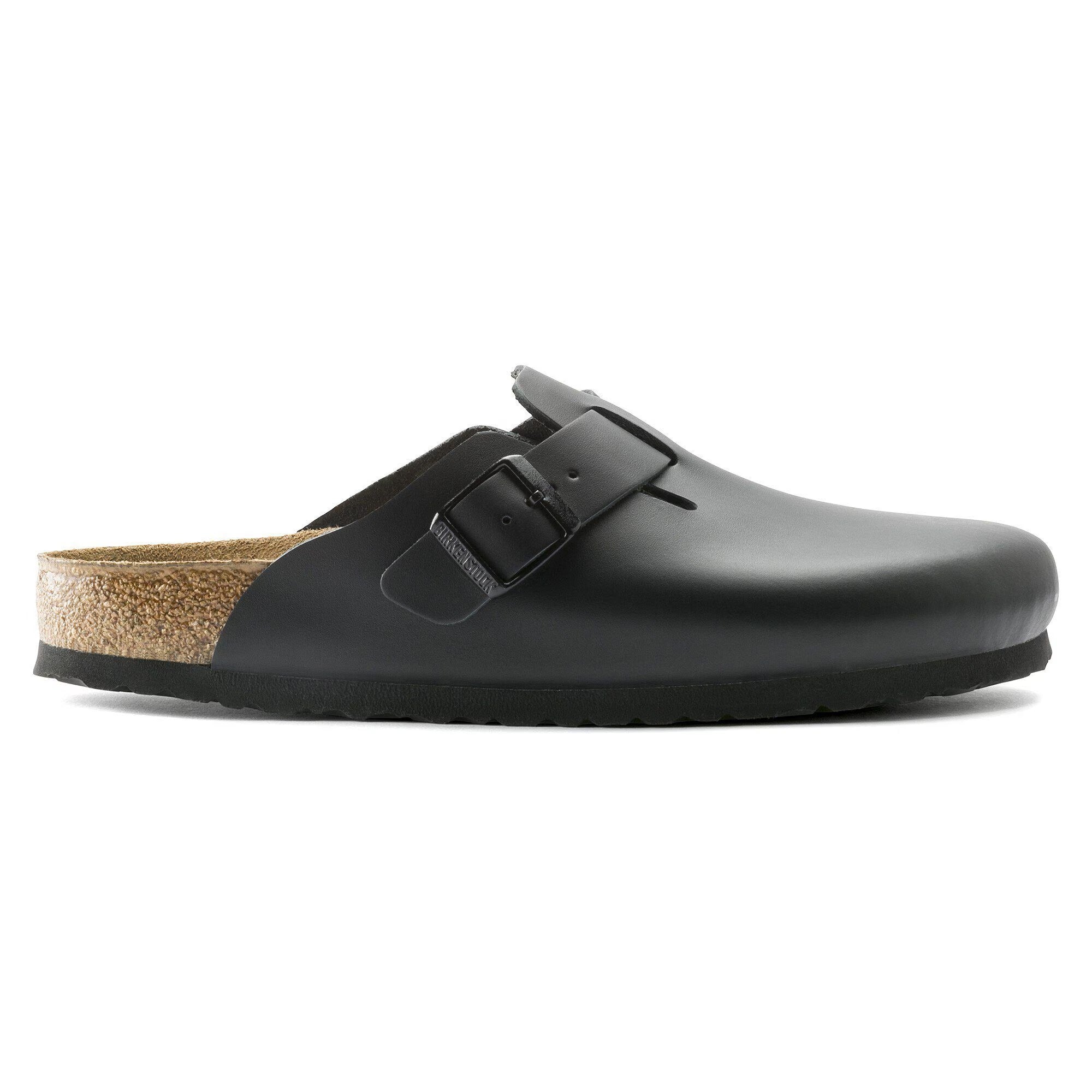 Boston Black Oiled Leather