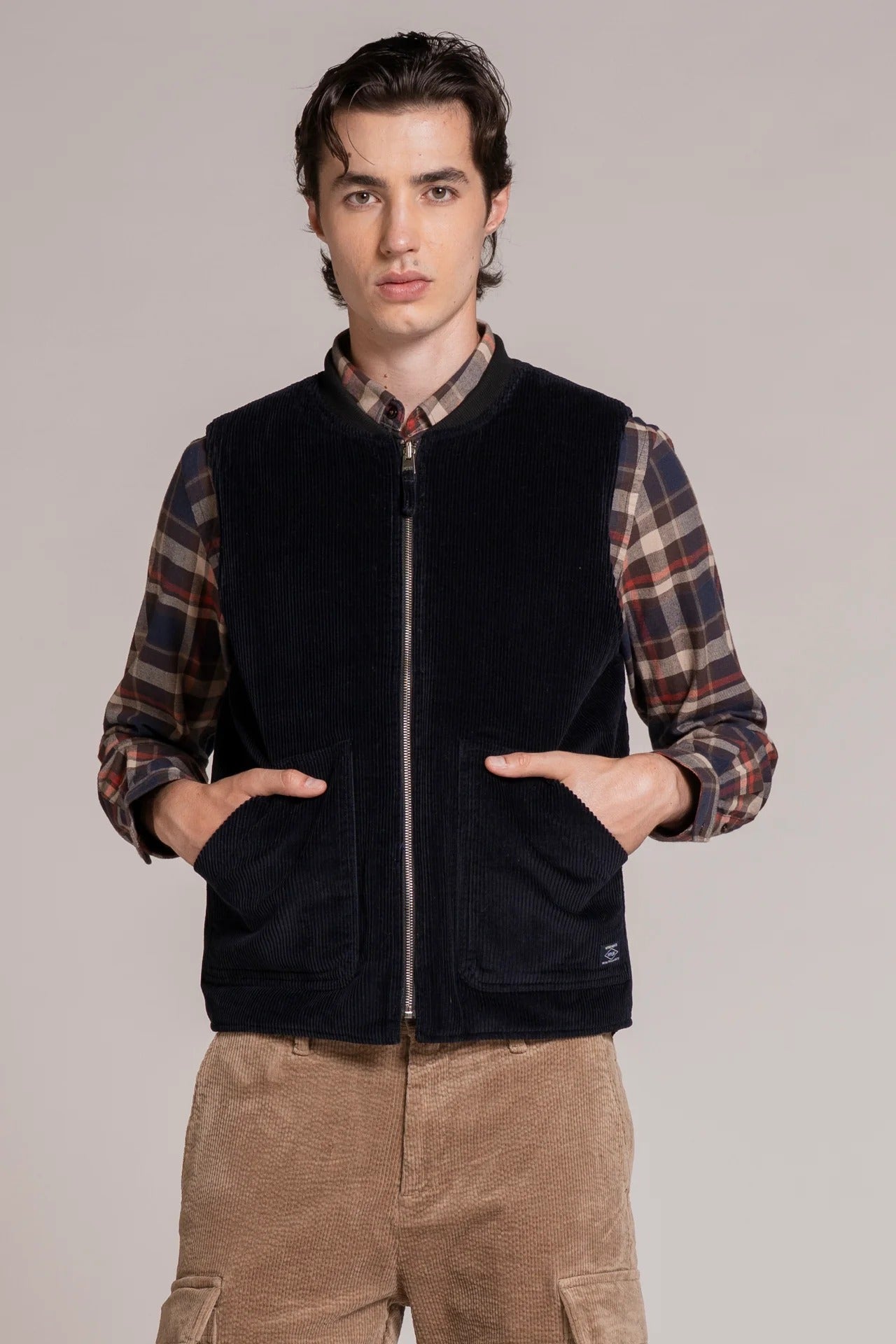 Gilet REVERSE CORDUROY 500 MARTIN