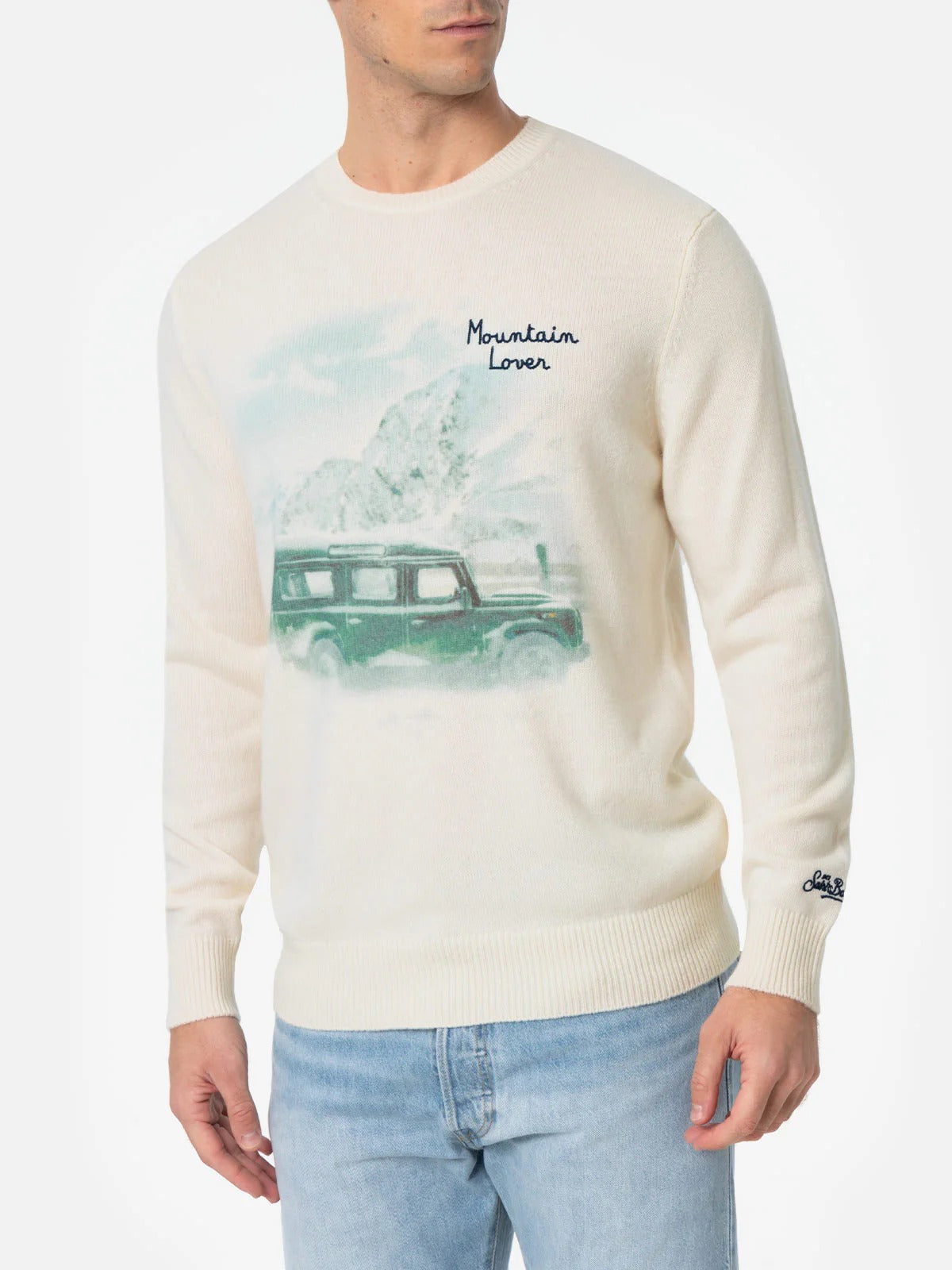 Maglia Girocollo HERON  " MOUNTAIN LOVER "