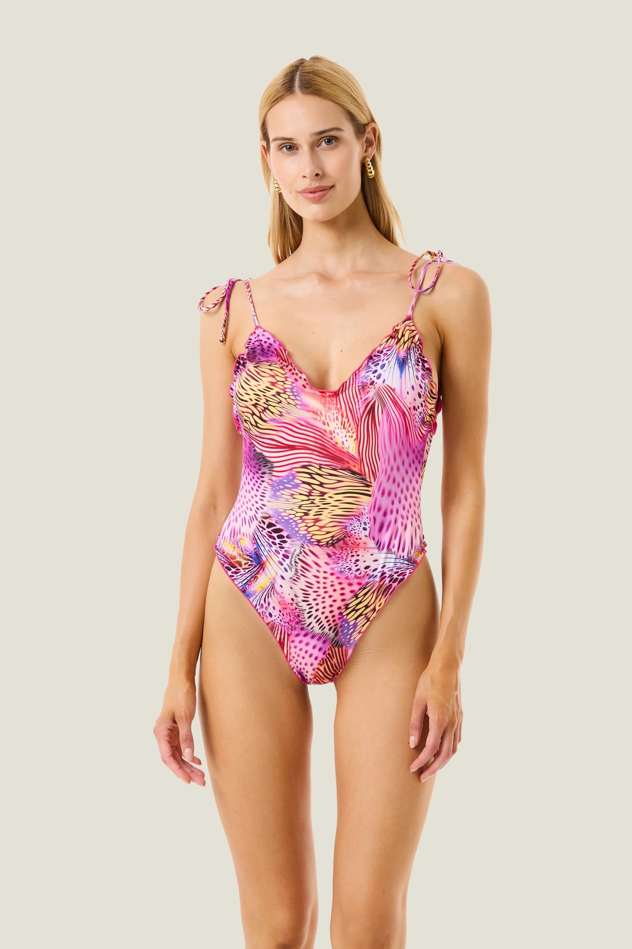 Monokini PINK BUTTERFLY
