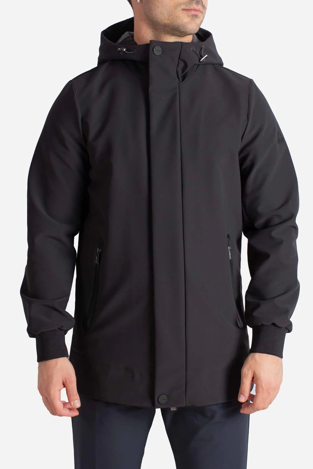 Parka Cappuccio Zip Tech Bonded