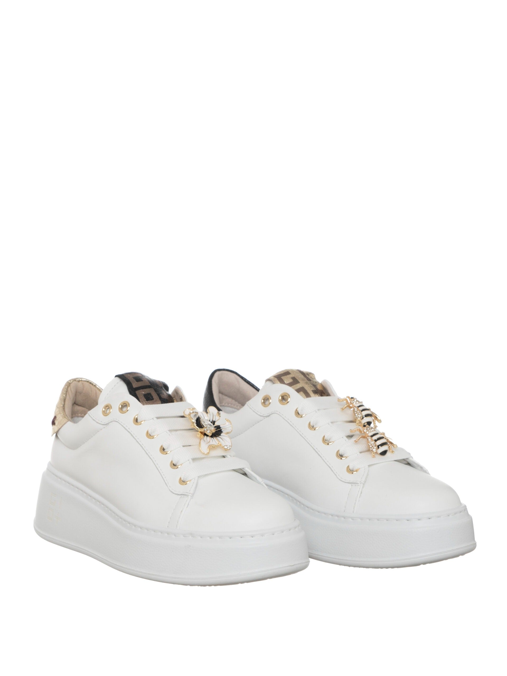 Sneakers COMBI WHITE/KOKKINO
