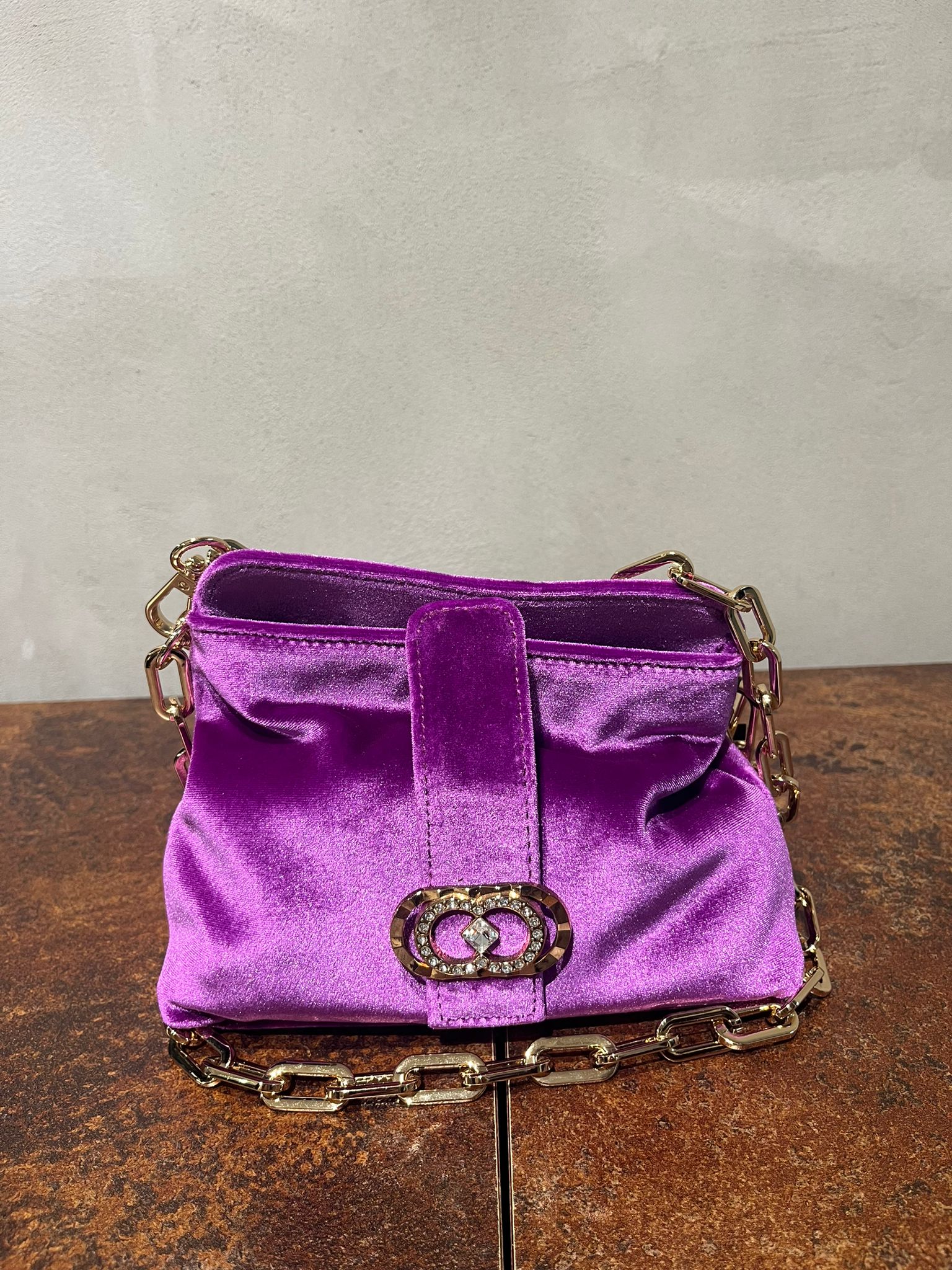 Borsa SMALL SOFT BAG VELVET