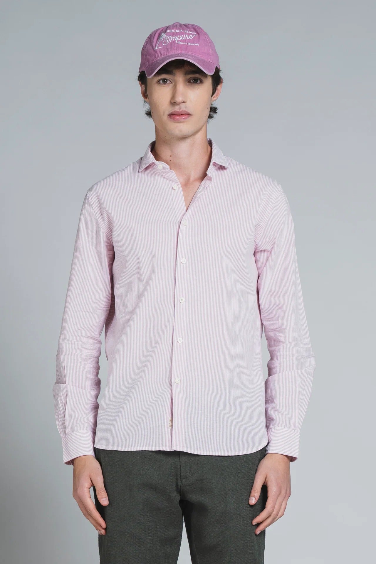 Camicia Misto Lino Slim RILEY