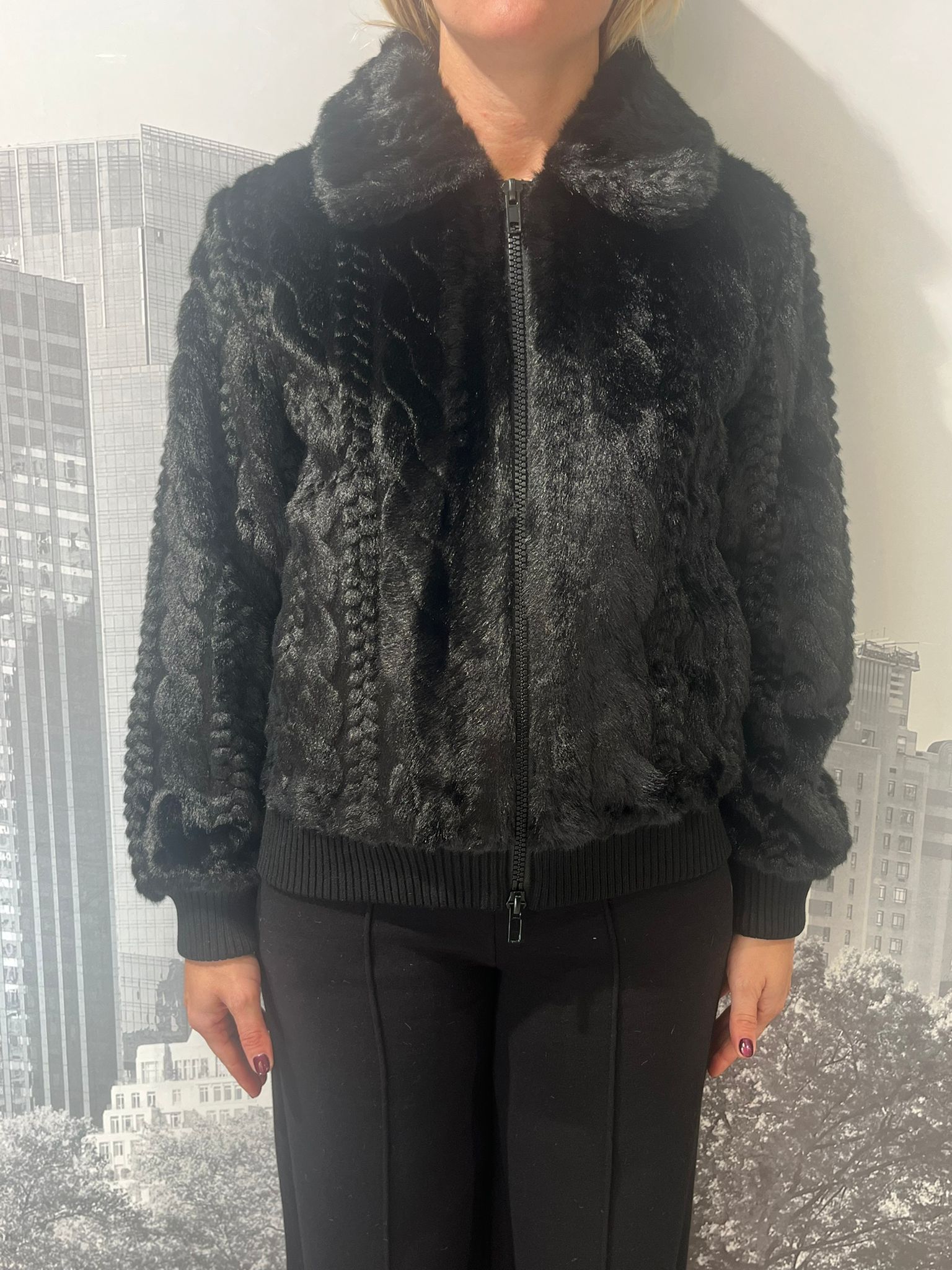 Giubbino Eco Pelliccia