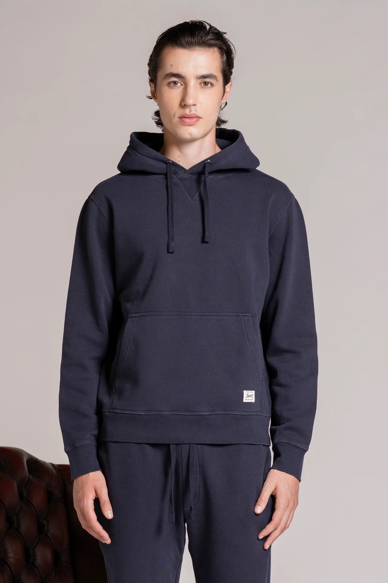 Felpa HOODIE FLEECE CARBON HARPER