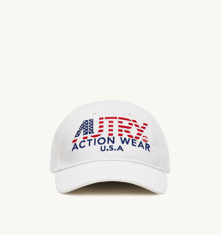 AUTRY CAP ICONIC UNISEX ACTION WHITE - M A R K E T S T O R E