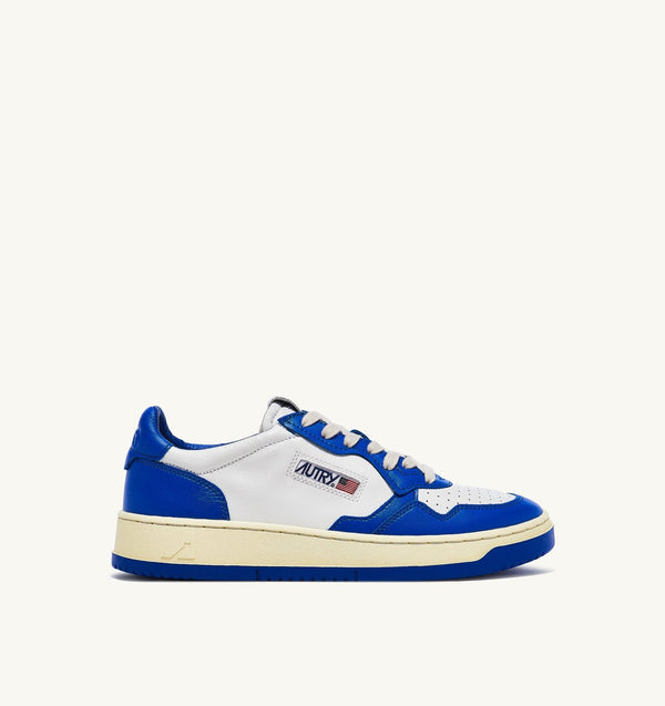 AUTRY MEDALIST 01 LOW MAN LEAT/LEAT PRINC BLUE - M A R K E T S T O R E