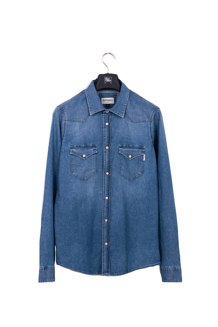 ROY ROGERS SHIRT DENIM - M A R K E T S T O R E